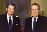 Reagan and Nixon  © Antonia Reeve