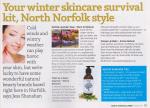 Beauty feature in North Norfolk Living Magazine © Jess Shanahan
