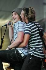 McFly Live on stage at Doncasters Keepmoat Stadium © Paul David Drabble