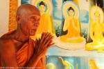 A Buddhist Monk at Angkor Wat in Cambodia © Stuart Forster