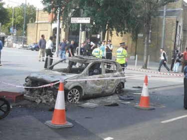 Aftermath of riots in Woolwich; &copy; Matt Salusbury