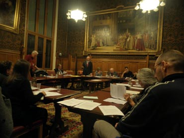 Committee Room 4 on 12 November; © Matt Salusbury