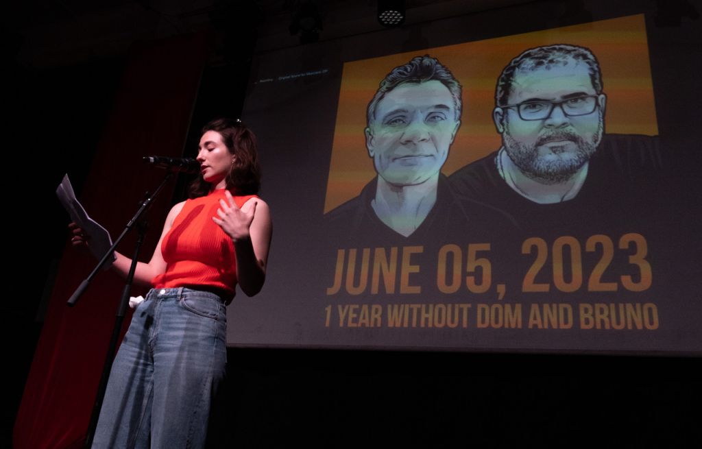 Domonique Davies at the Rich Mix, London E1, on 5 June 2023