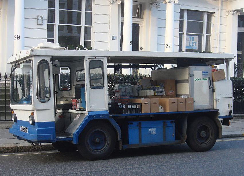 An electric milk float