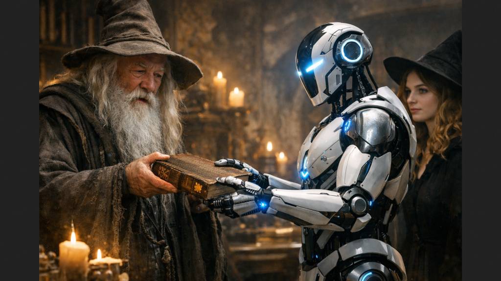 'AI' illustration - see caption