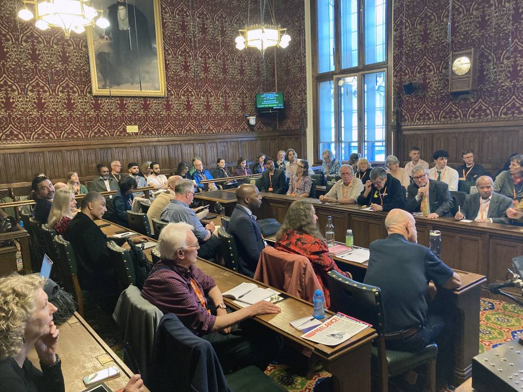 lots of people in committee room 12