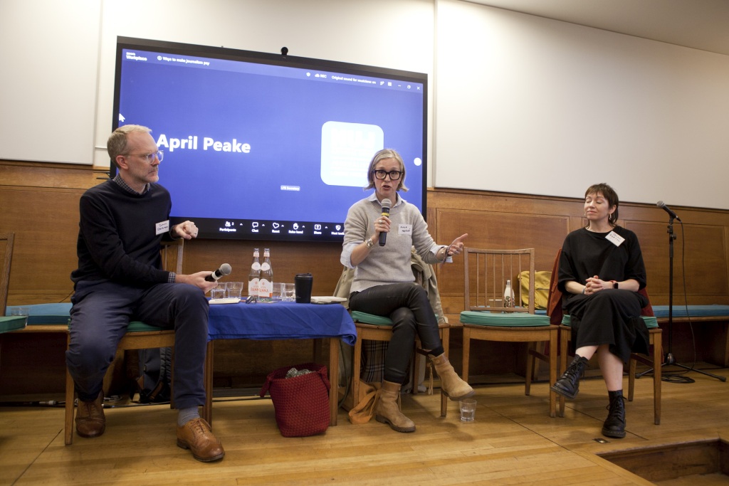 James Spackman, Anna Hervé and Sarah Burton