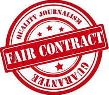 Fair contract - Quality journalism guarantee