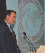 IFJ president Christopher Warren