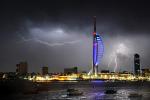 Storm over Portsmouth &copy; Paul Jacobs
