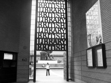 The British Library gateway; © Matt Salusbury