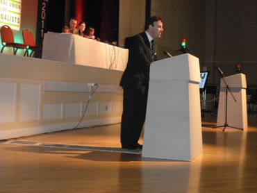 Padraig Belton's first speech to an NUJ DM