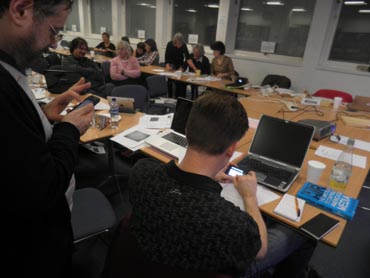 The how-to-use-Twitter meeting