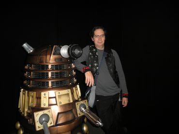 Freelance assistant editor with Dalek; © Matt Salusbury