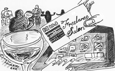 Freelance Salon logo; Matt Salusbury