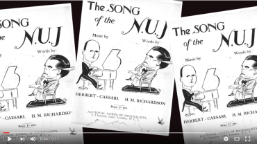[The cover of the sheet music]