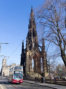 The Scott Monument; © Tim Dawson