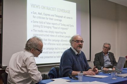 Hugo Dixon, Professor Chris Frost, Nicholas Jones; Hazel Dunlop