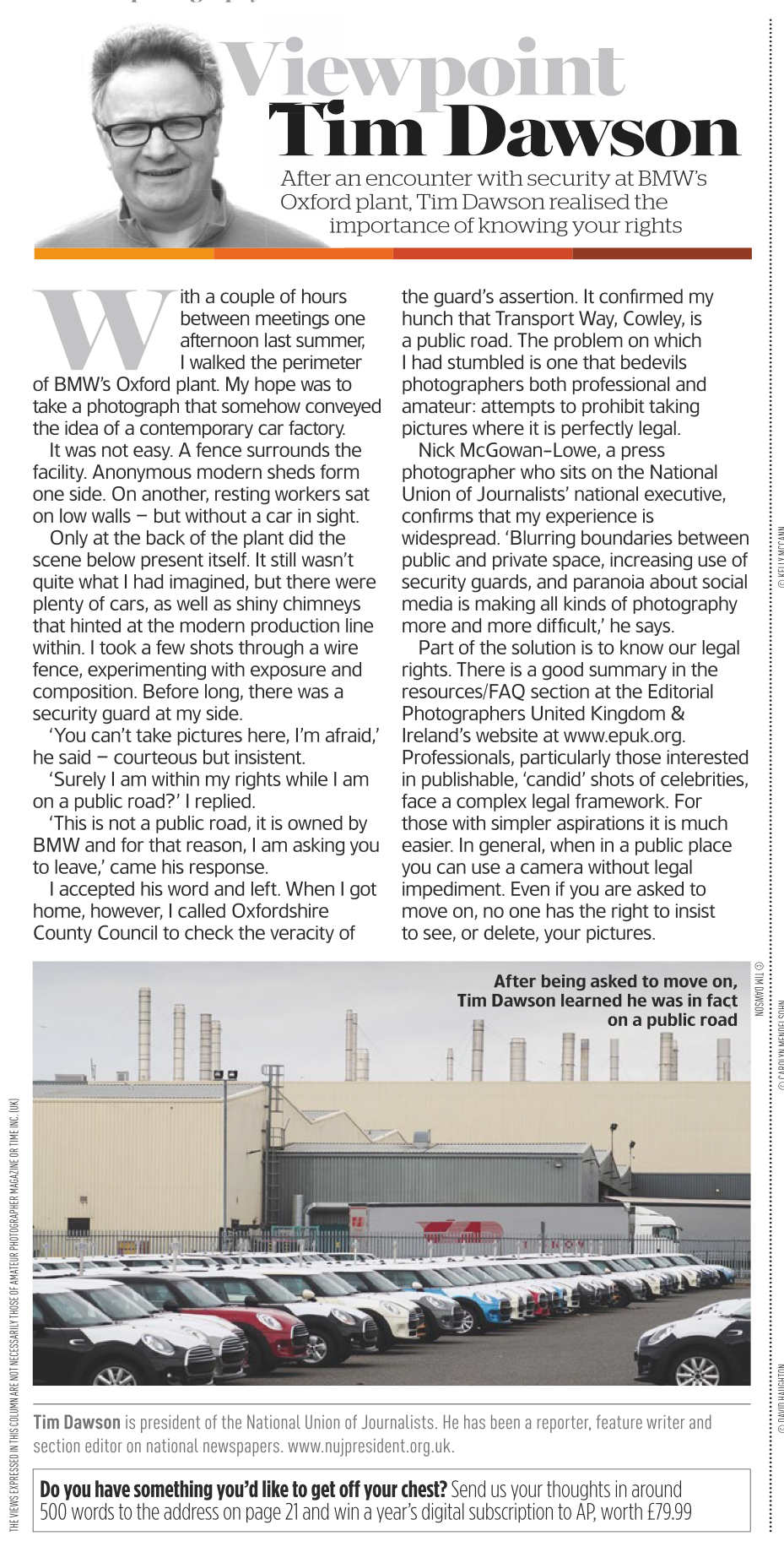 Amateur Photographer page