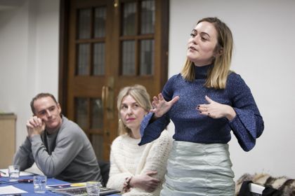 Steve Watson, Alice Snape, Elizabeth Krohn; photo: Hazel Dunlop