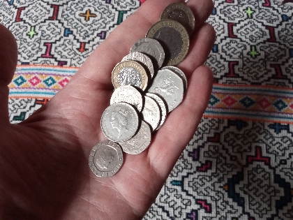 Cash, in hand