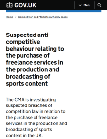 CMA screenshot