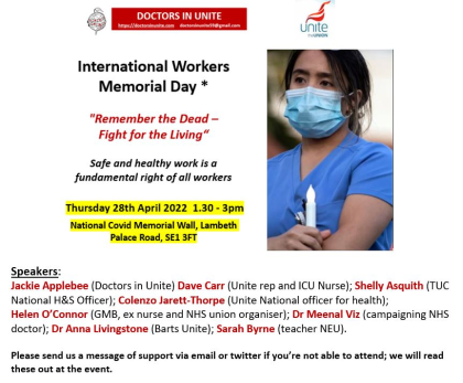 IWMD Doctors in Unite flyer