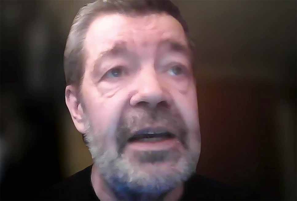 Photo of Mike Holderness, science writer and editor of The Freelance.