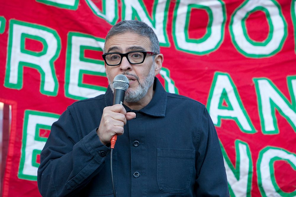 At the rally: see caption