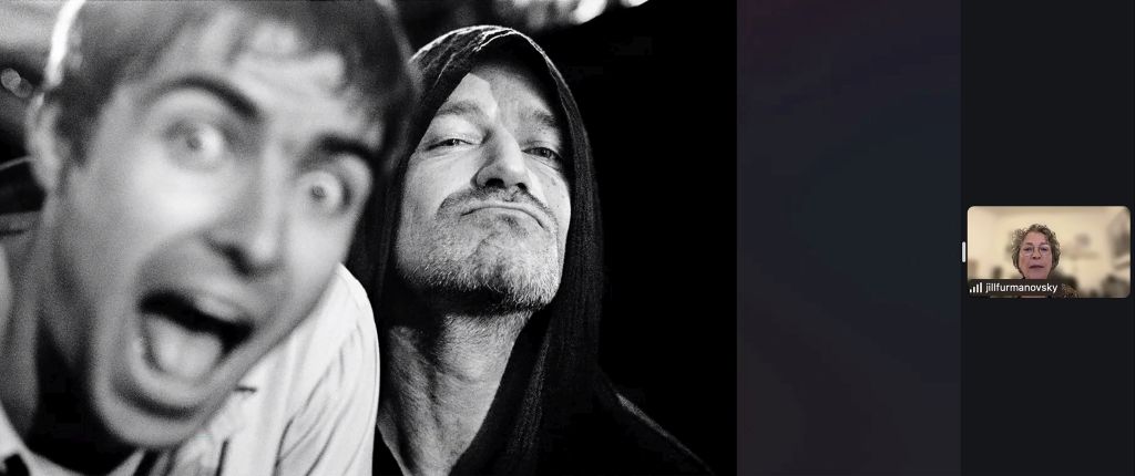 Liam Gallagher and Bono